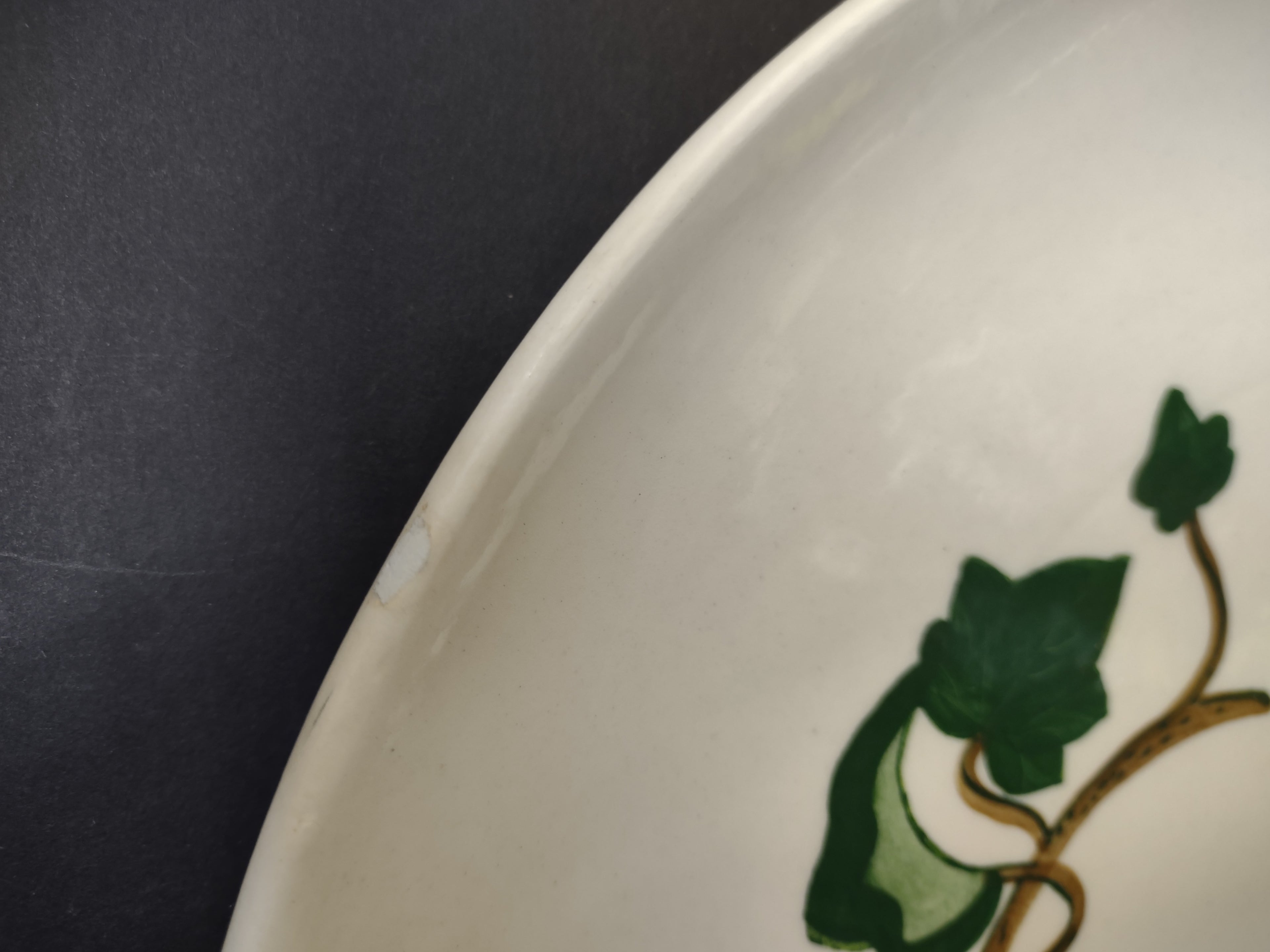 Vintage Metlox Poppytrail California Ivy Serving Platter 13" [6739]