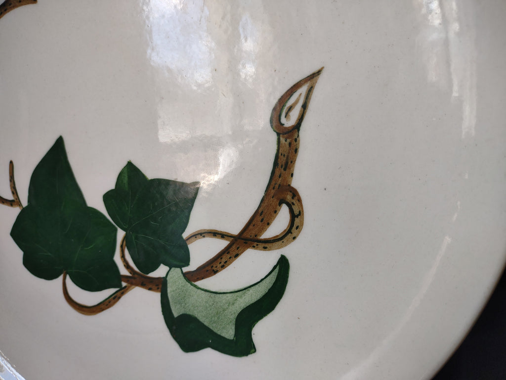 Vintage Metlox Poppytrail California Ivy Serving Platter 13" [6739]