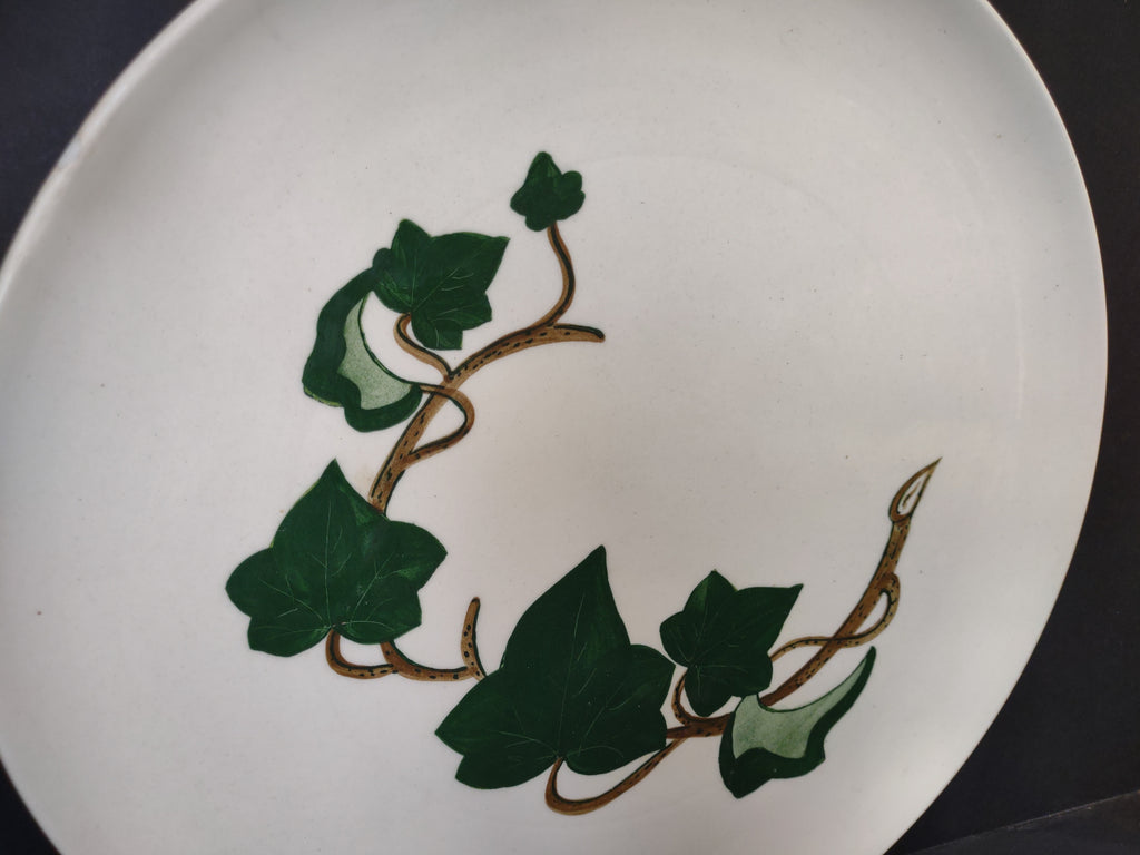 Vintage Metlox Poppytrail California Ivy Serving Platter 13" [6739]