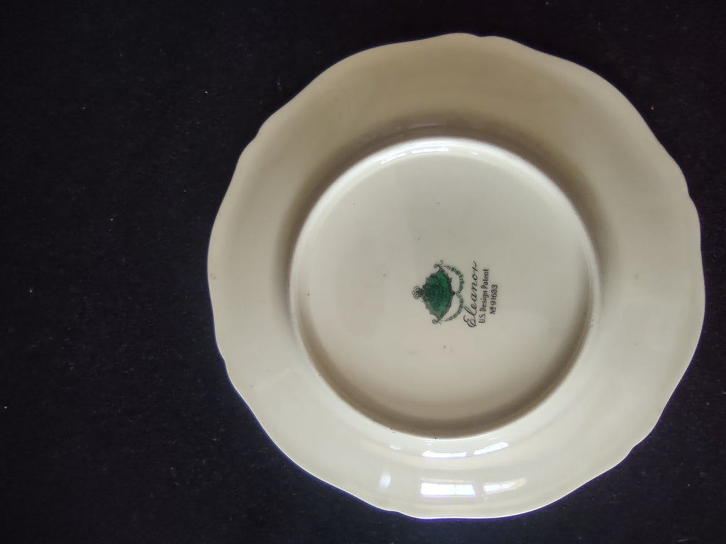 Vintage Rosenthal Germany Eleanor Bread Butter Plate Pink Blue Floral [6721]