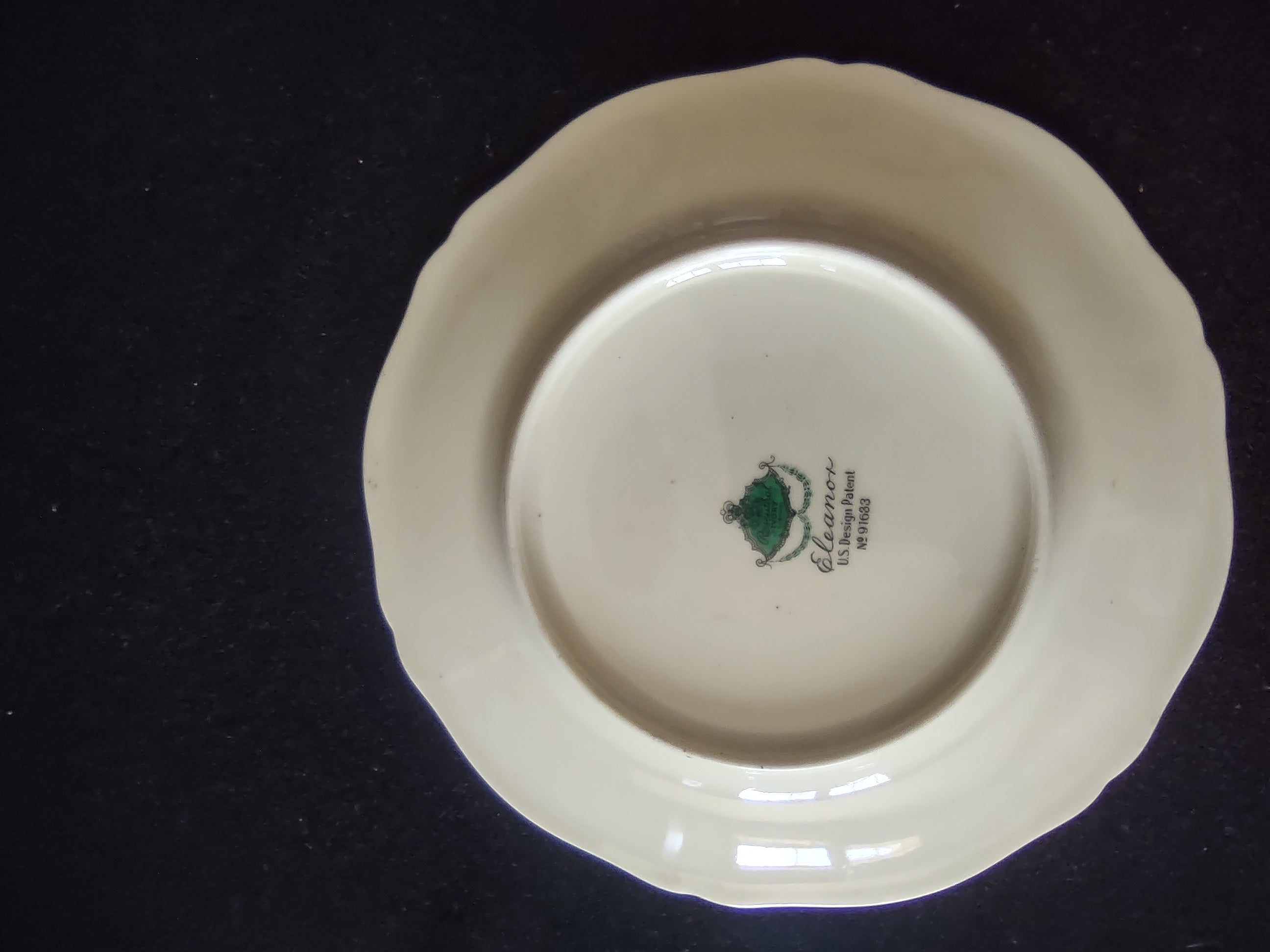 Vintage Rosenthal Germany Eleanor Bread Butter Plate Pink Blue Floral [6721]
