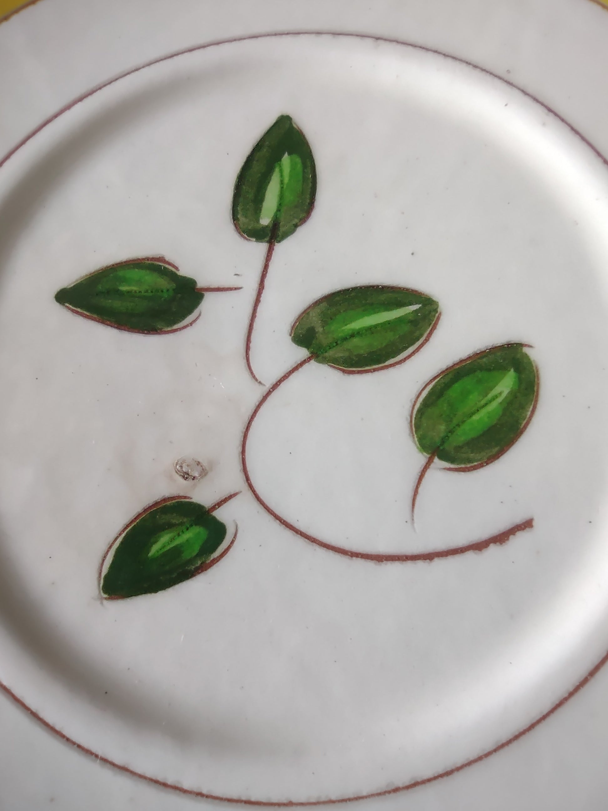 Vintage Stangl Pottery Blueberry Cup Saucer Set Trenton NJ [6722]