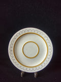 Vintage Stangl Golden Blossom Hand Painted Saucer 6" Stoneware USA [6724]