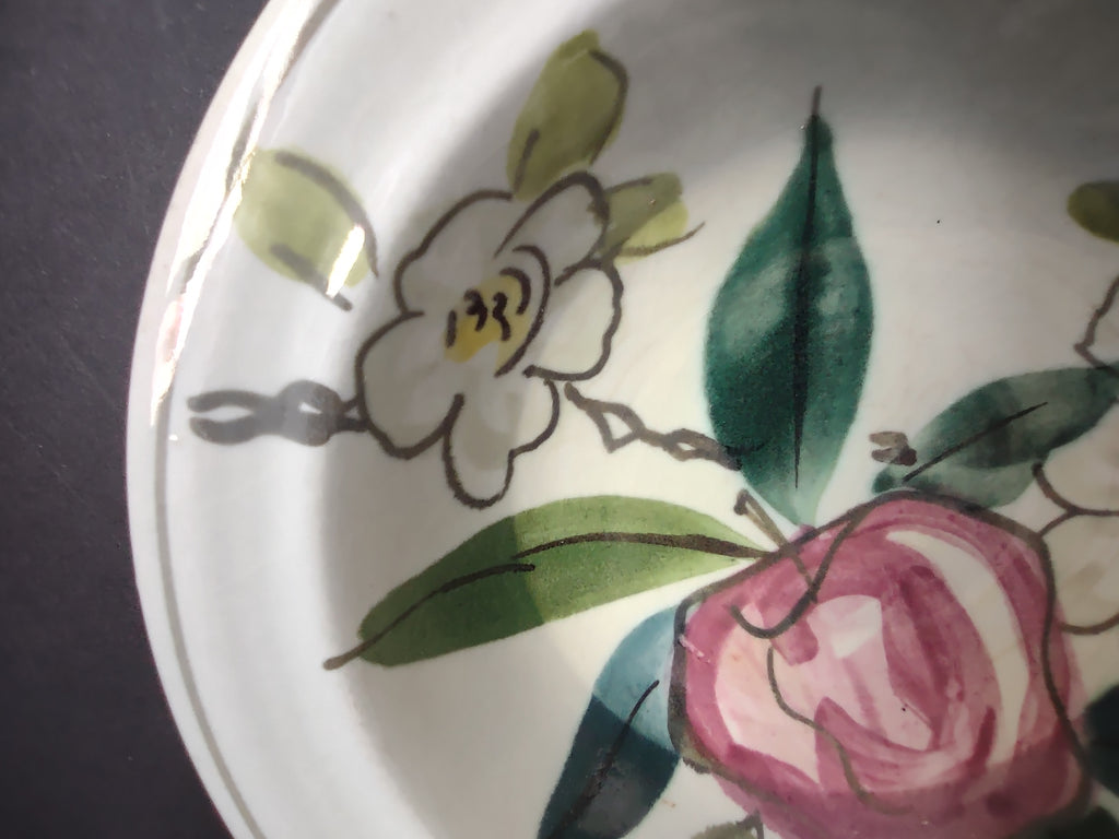 Vintage Red Wing Apple Hand-Painted Small Bowl 6" [6735]