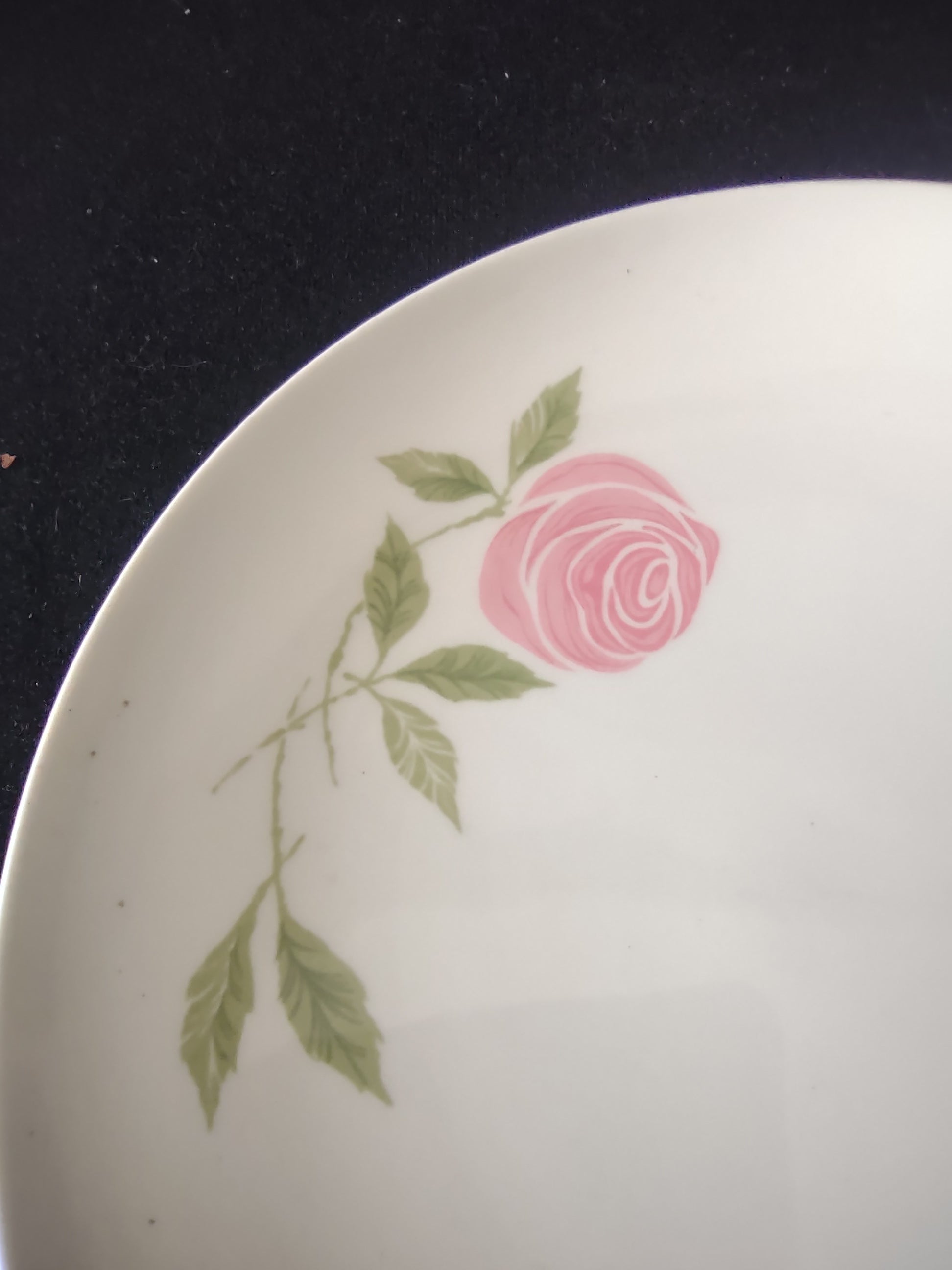 Vintage Franciscan Pink-A-Dilly Bread Plates Set of 3 Japan [6726]