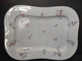 Antique Marx Gutherz Porcelain Platter Pink Floral Sprigs [6729]