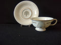 Vintage Castleton China Dorset Cup & Saucer Set Blue Gold [6740]