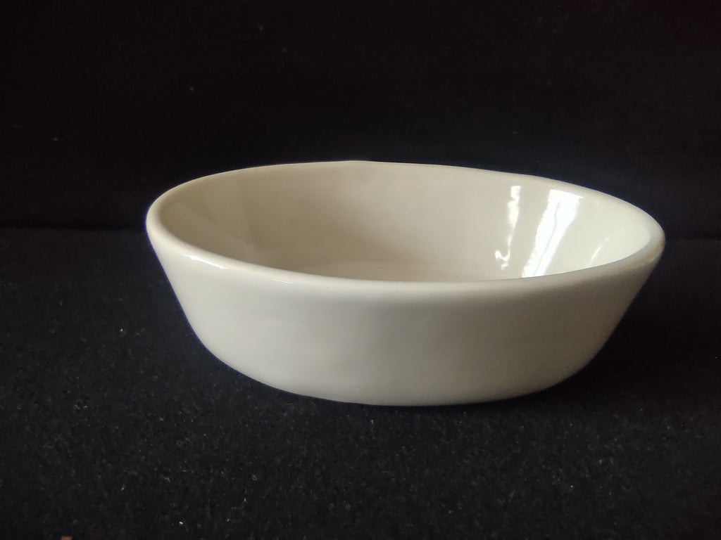 Vintage Dallas China DCC DC535 Off-White Oval Casserole Bowl 7 Inch [6750]