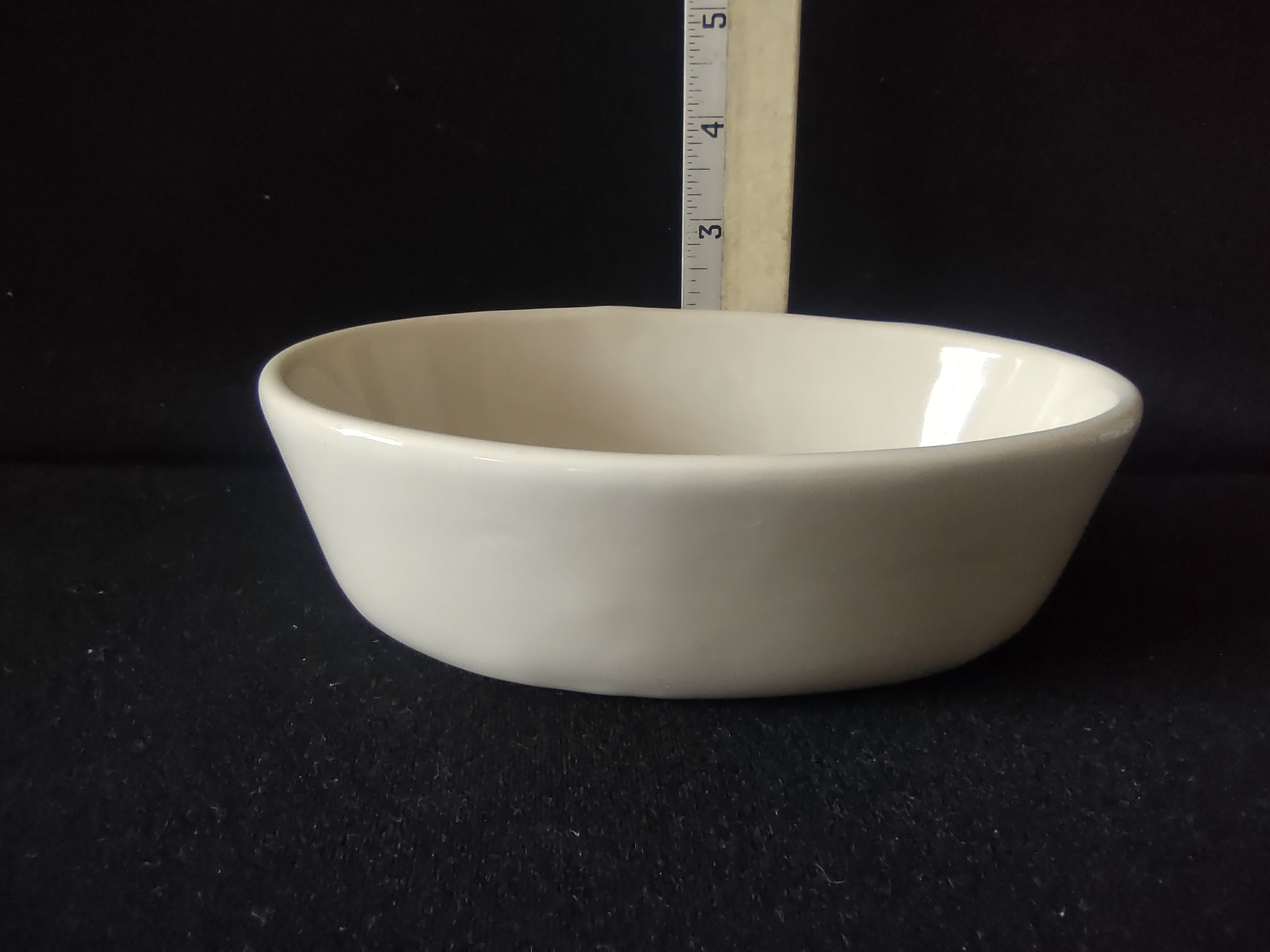 Vintage Dallas China DCC DC535 Off-White Oval Casserole Bowl 7 Inch [6750]