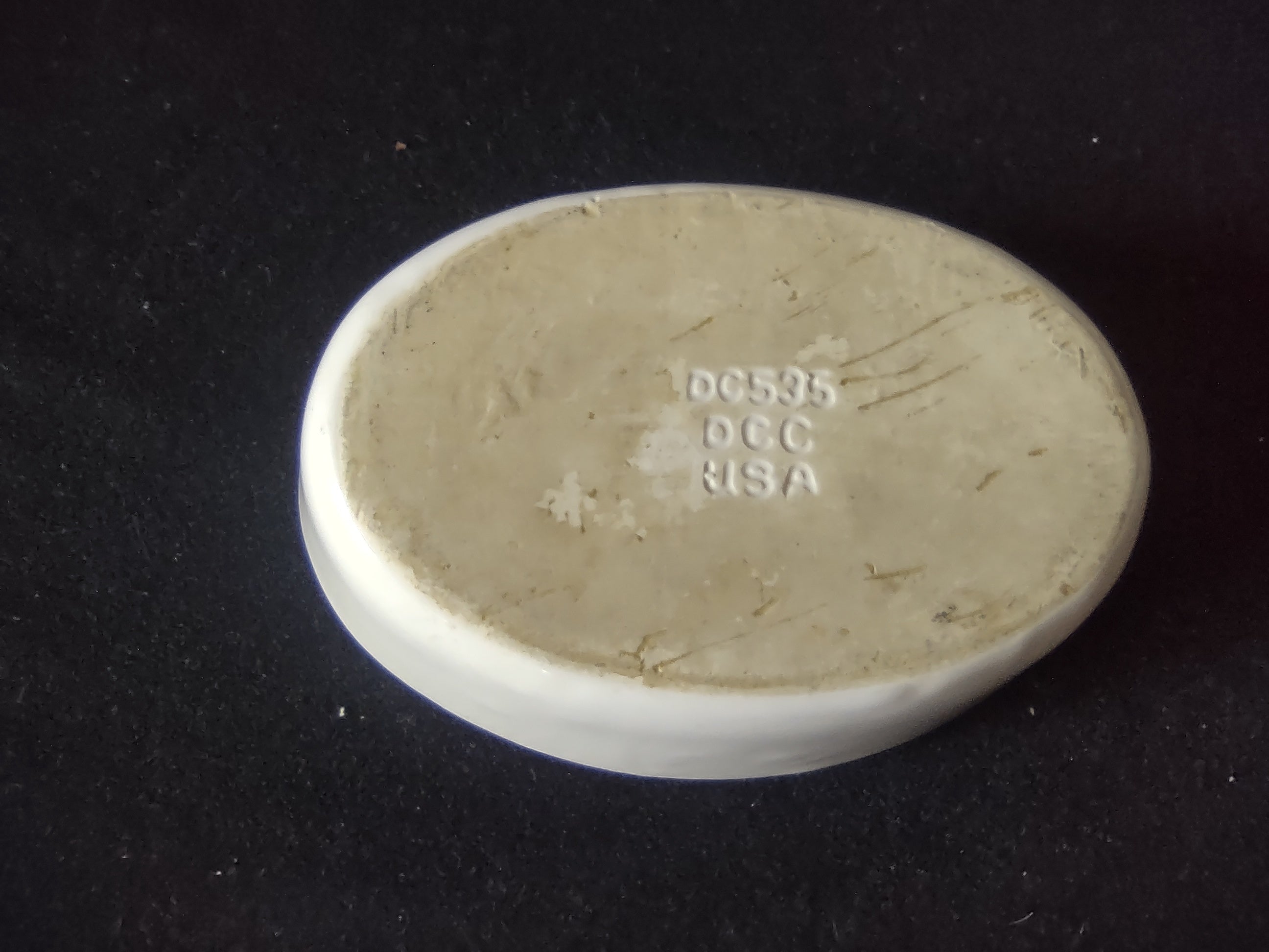 Vintage Dallas China DCC DC535 Off-White Oval Casserole Bowl 7 Inch [6750]