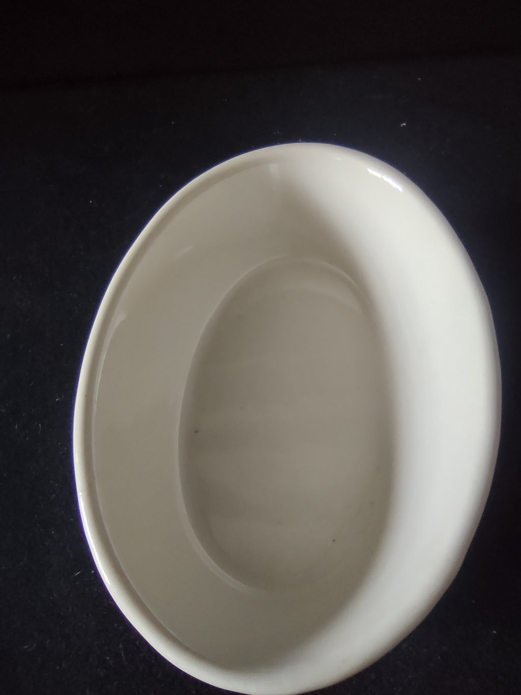 Vintage Dallas China DCC DC535 Off-White Oval Casserole Bowl 7 Inch [6750]