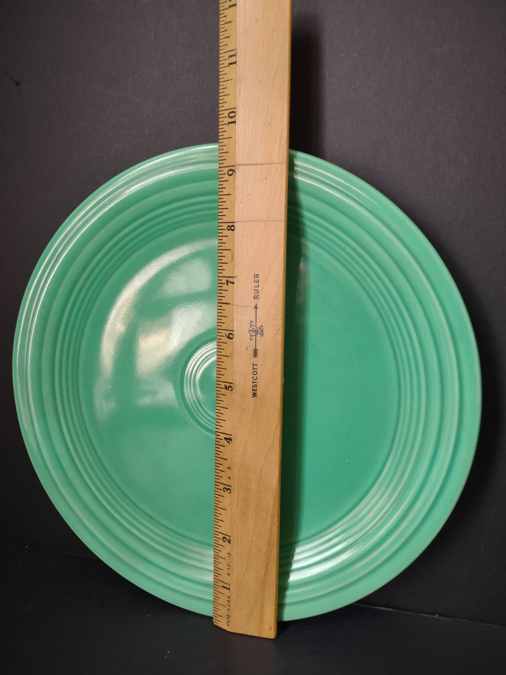 Vintage Fiesta Light Green Dinner Plate HLC USA [6762]