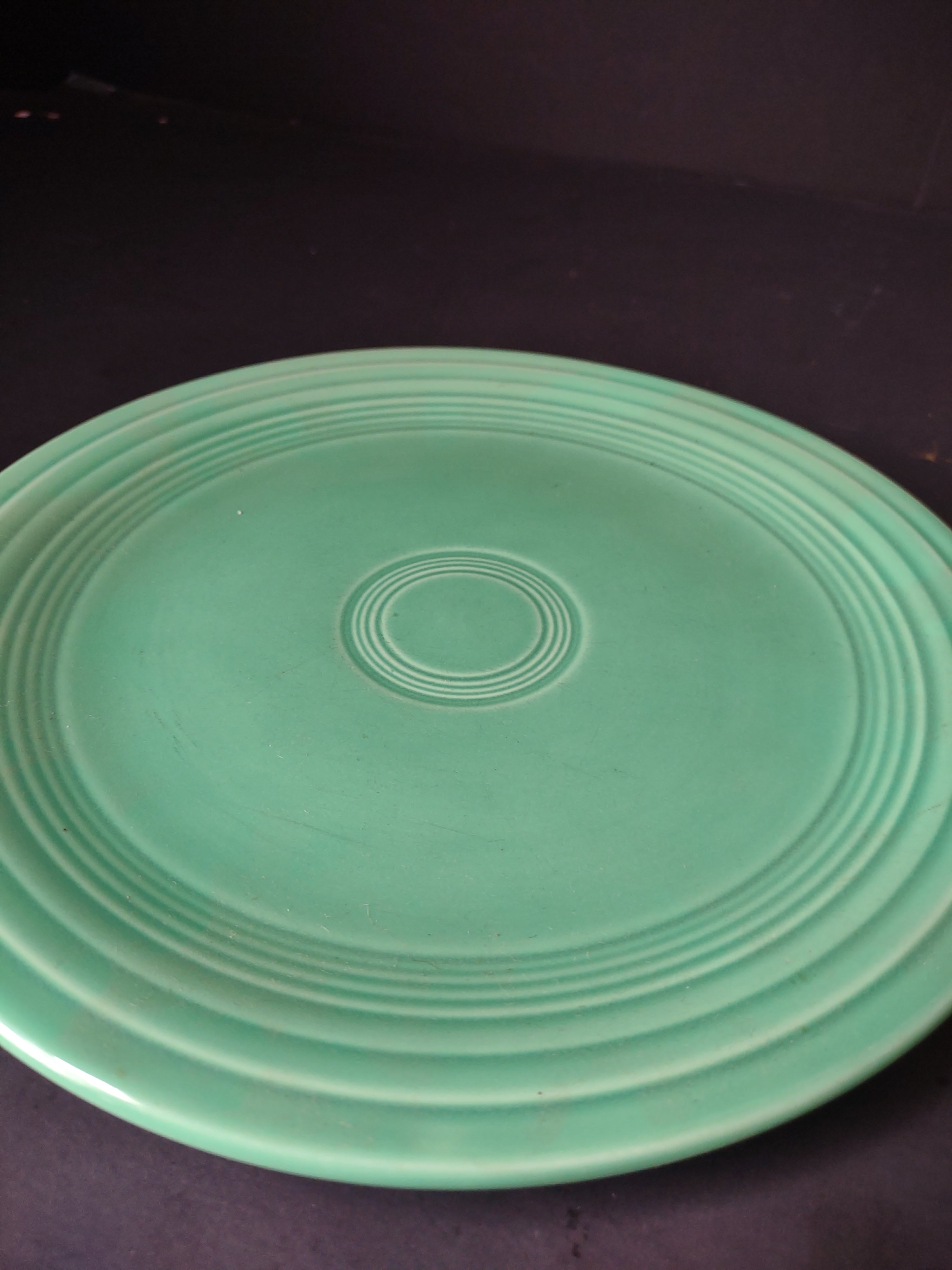Vintage Fiesta Light Green Dinner Plate HLC USA [6762]