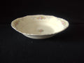 Vintage W.S. George Radisson Floral Pink Rose Gold Trim Oval Serving Bowl [6756]
