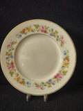 Vintage Old Ivory Cliftondale Floral Salad Plate Pink Rose Gold Trim [6757]