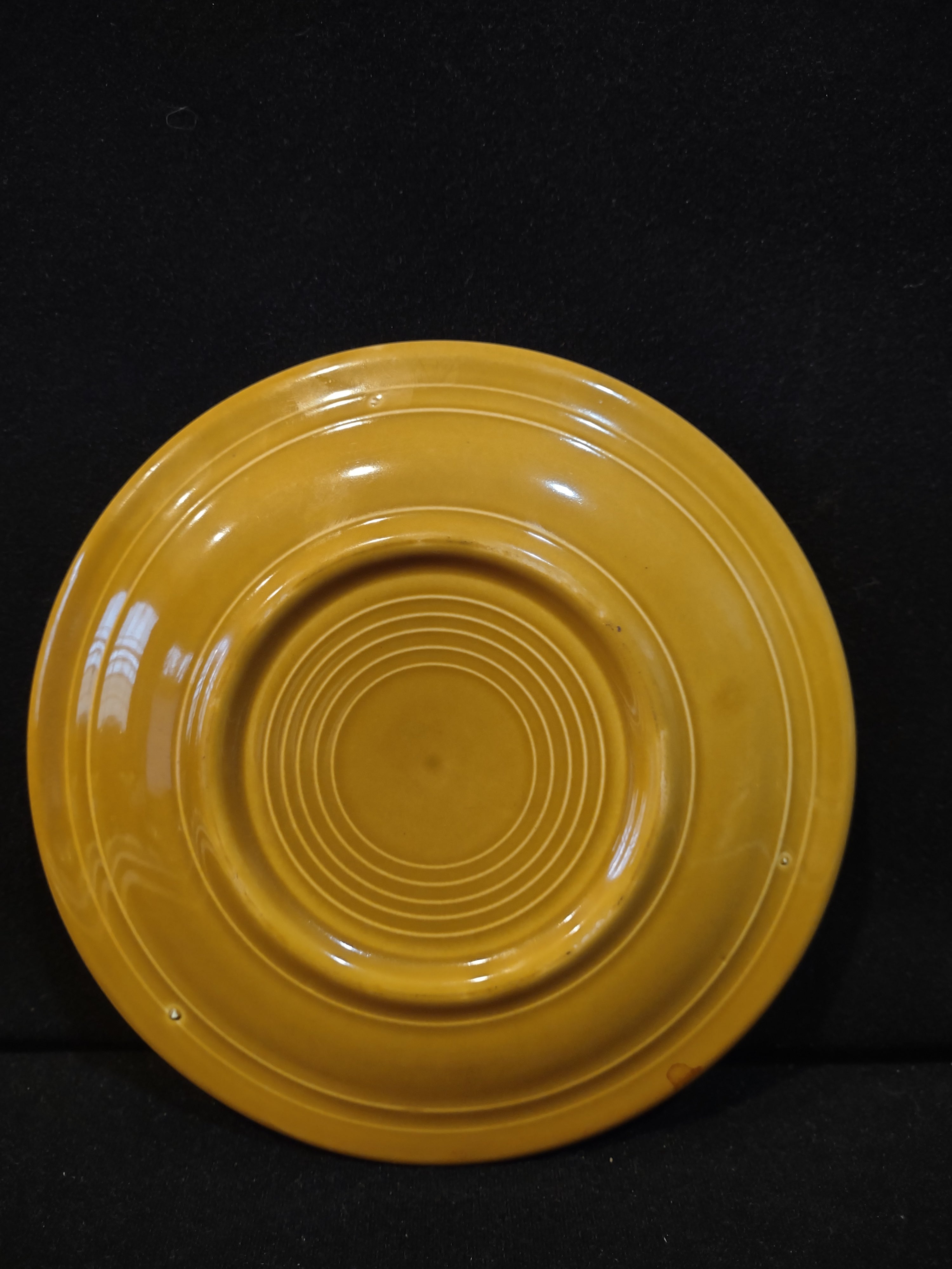 Vintage Fiesta Homer Laughlin Yellow 7" Salad Plate [6780]