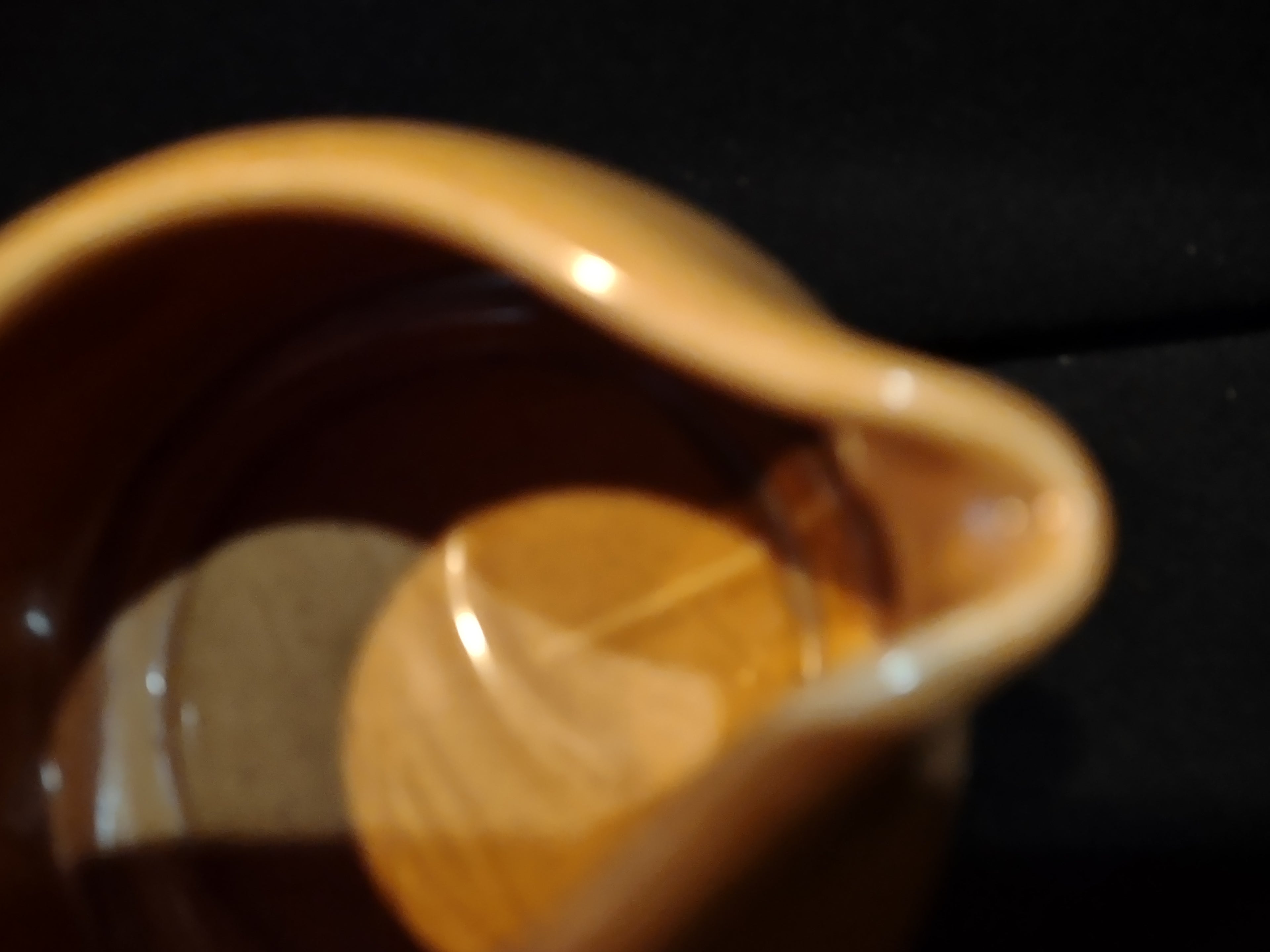 Vintage Iroquois Casual China Russel Wright Nutmeg Creamer IMPERFECT [6777]