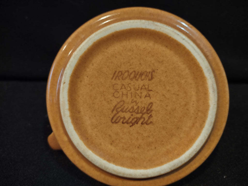 Vintage Iroquois Casual China Russel Wright Nutmeg Creamer IMPERFECT [6777]