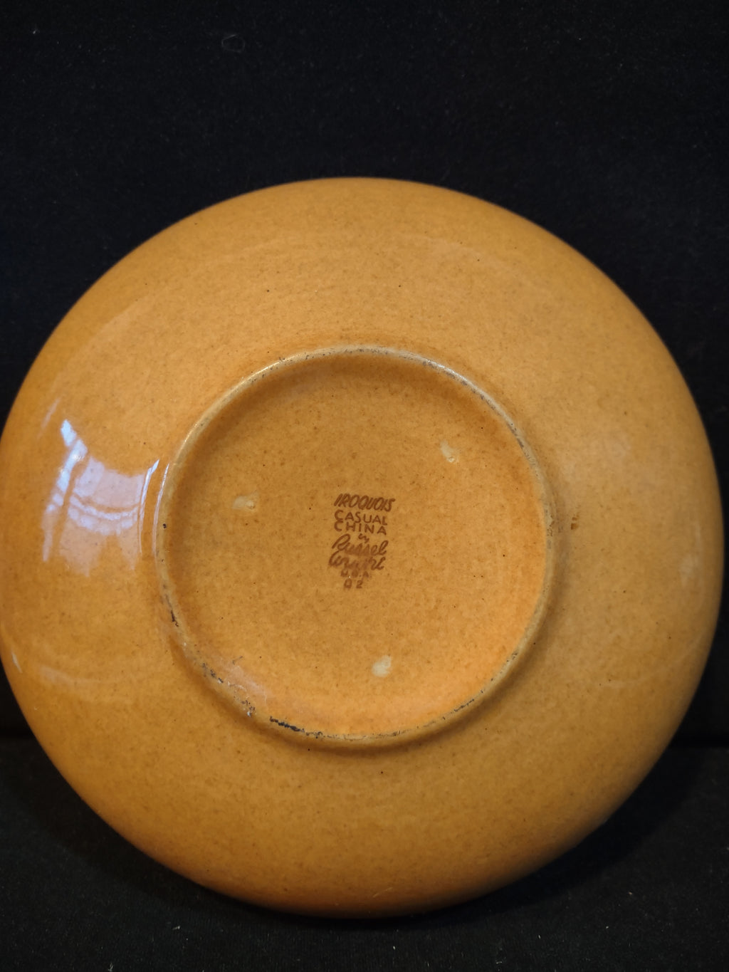 Vintage Iroquois Casual China Russel Wright Nutmeg Pasta Bowl 8" [6776]