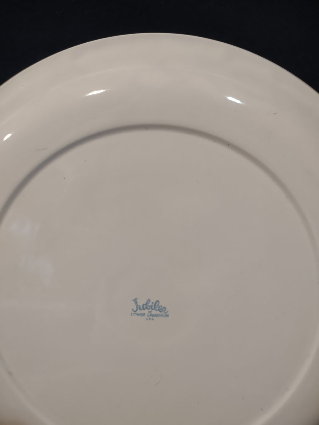Vintage Homer Laughlin Jubilee 14" Oval Platter Off-White [6772]