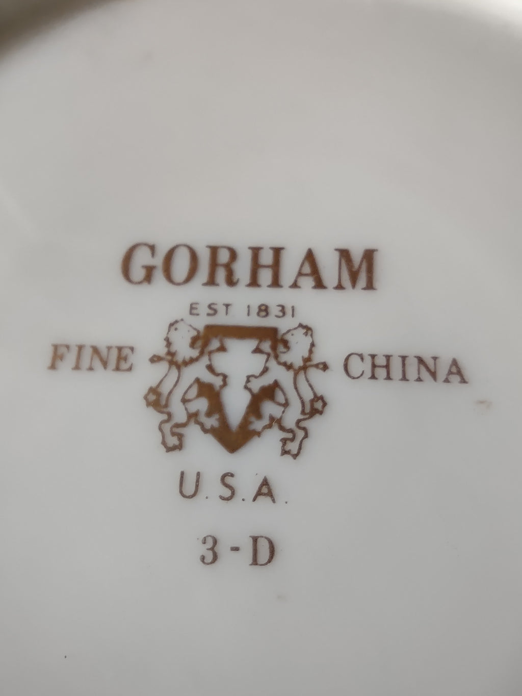 Vintage Gorham Fine China Rimmed Soup Bowl Yellow Floral [6789]