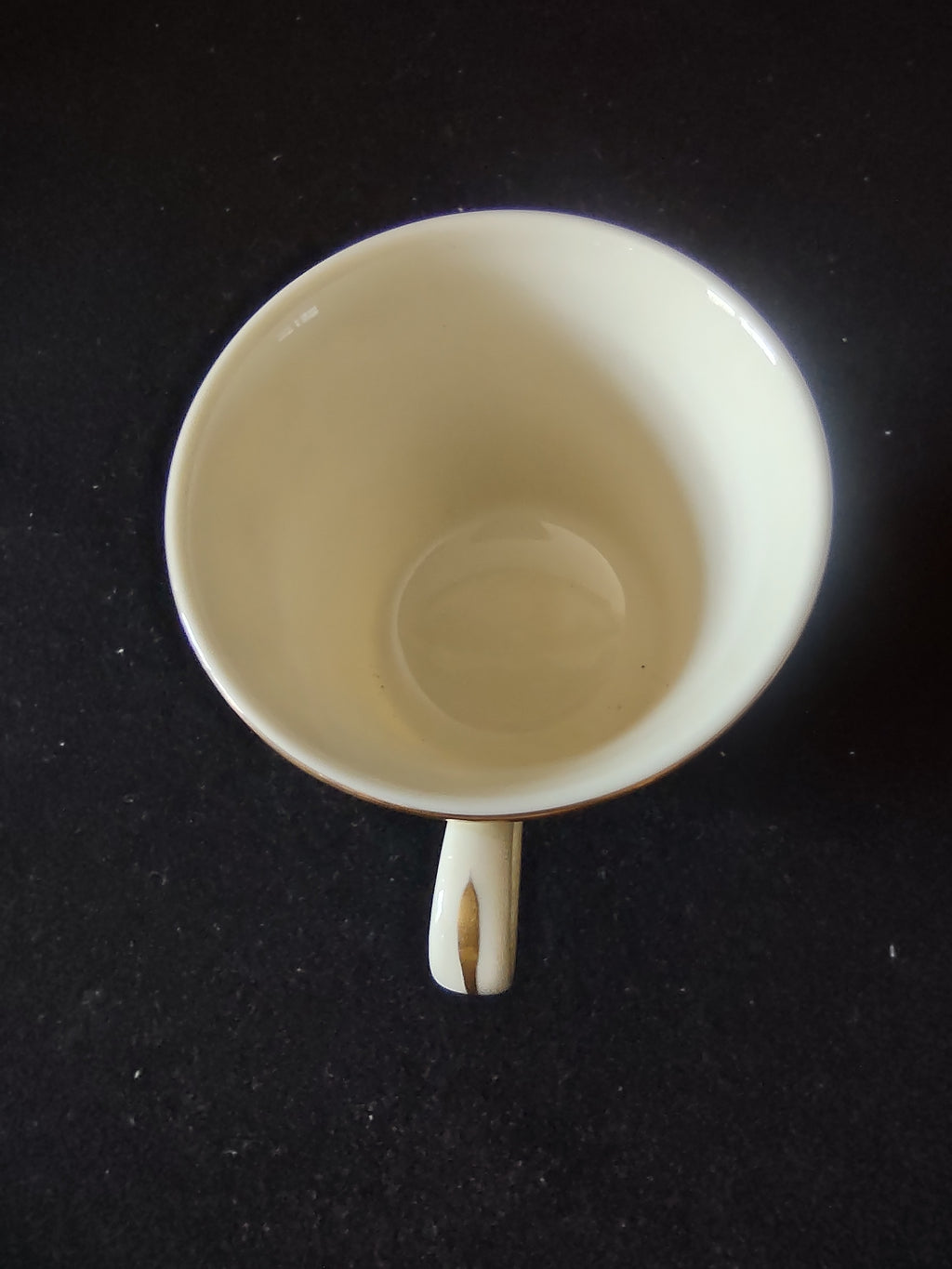 Vintage Gorham Fine China Set/3 Teacups Yellow Floral [6791]