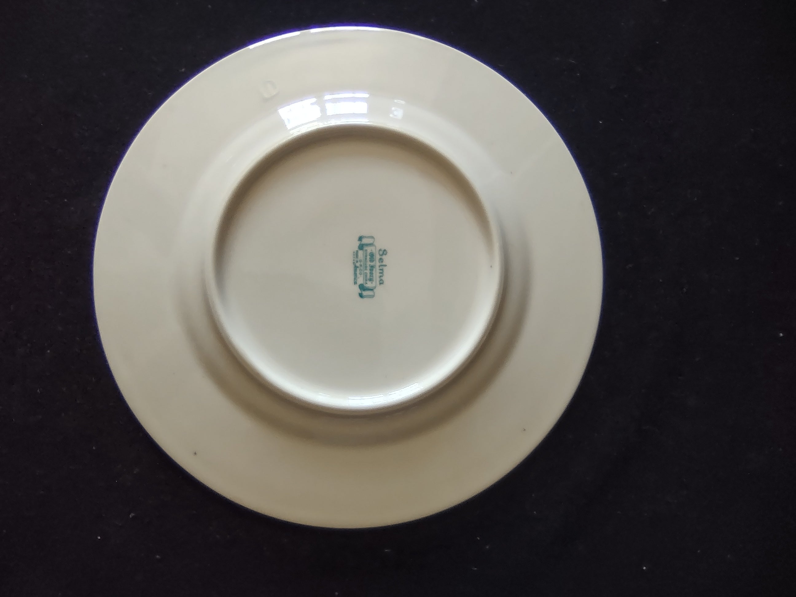 Vintage Syracuse China Selma Floral Salad Plate 8" [6797]