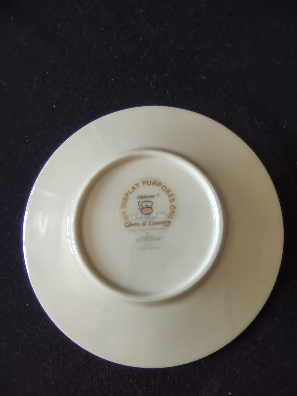 Vintage Gorham Town & Country Melrose Cup & Saucer Set [6798]