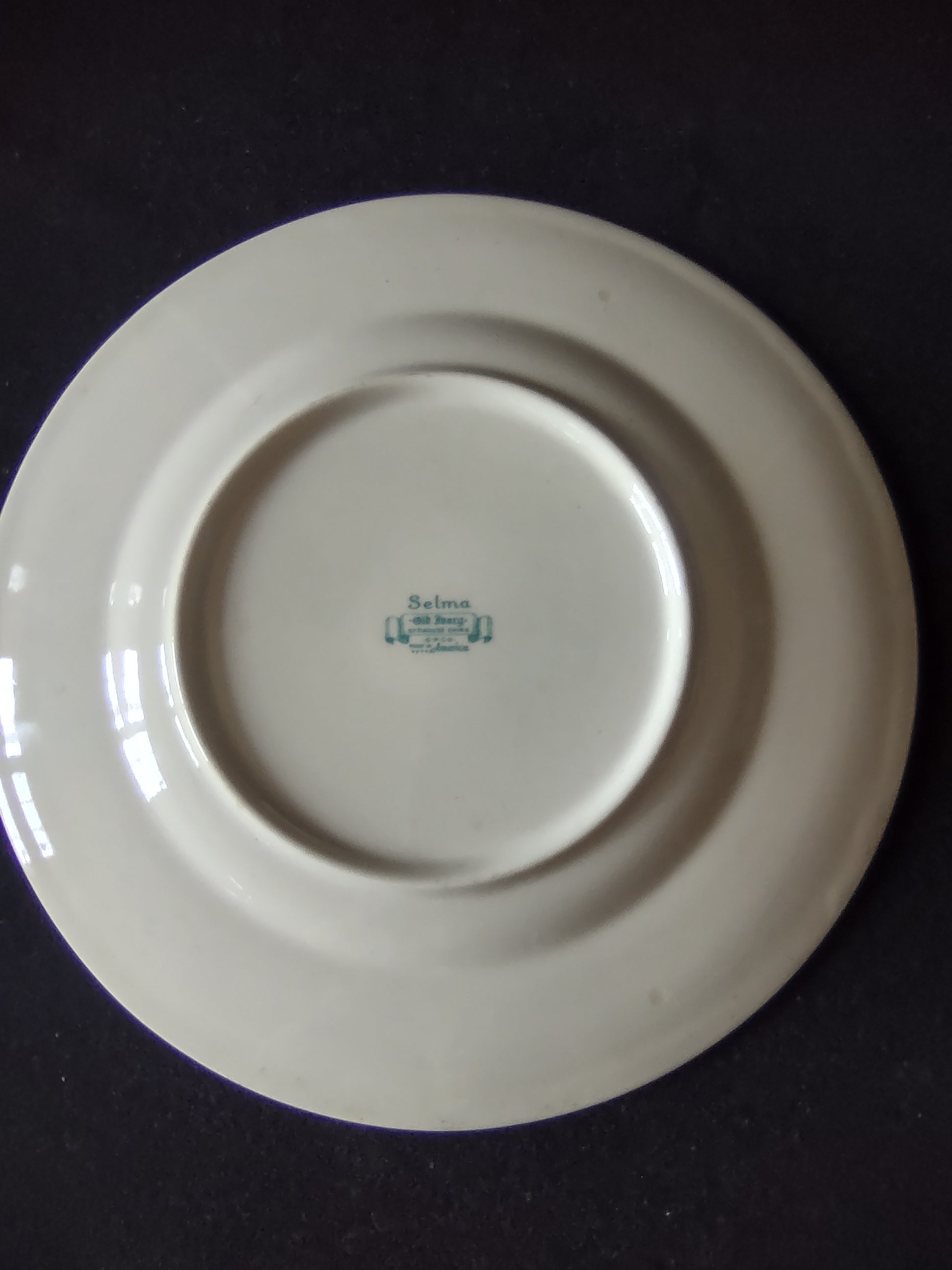 Vintage Syracuse China Selma Dinner Plate 9" [6799]