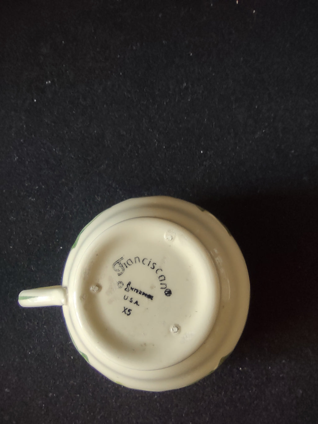 Vintage Franciscan Ivy Cup & Saucer Set [6800]