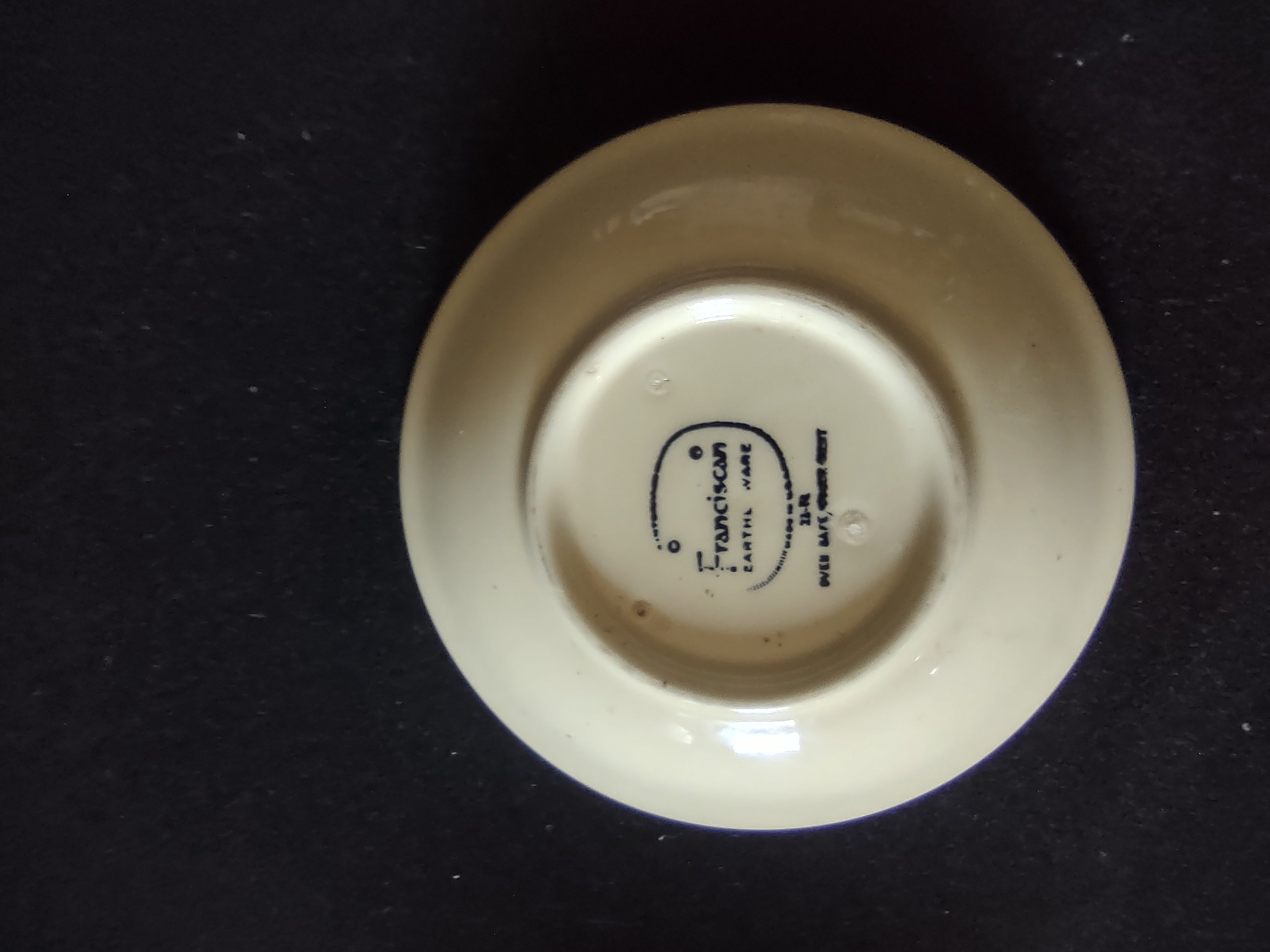 Vintage Franciscan Ivy Berry Bowls Set of 3 Earthenware [6801]