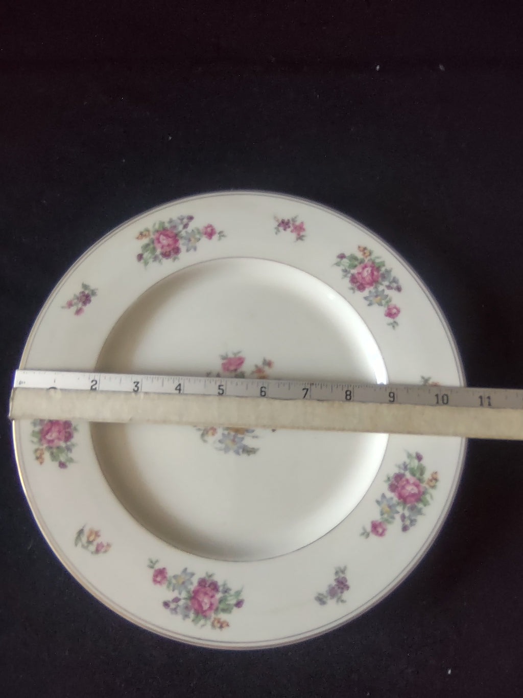 Vintage Theodore Haviland NY Arlington Dinner Plate 10.5" Pair [6806]