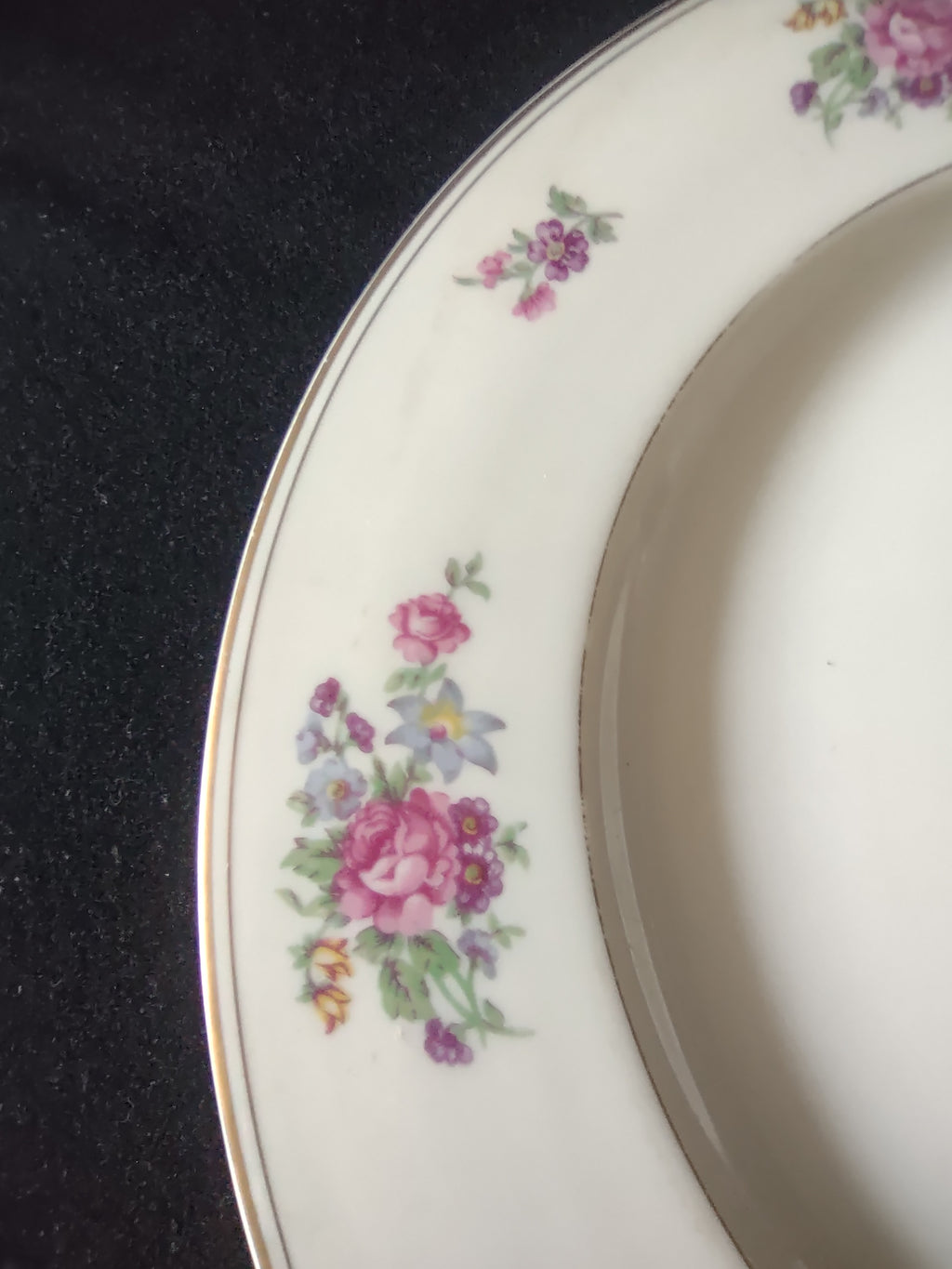 Vintage Theodore Haviland NY Arlington Dinner Plate 10.5" Pair [6806]