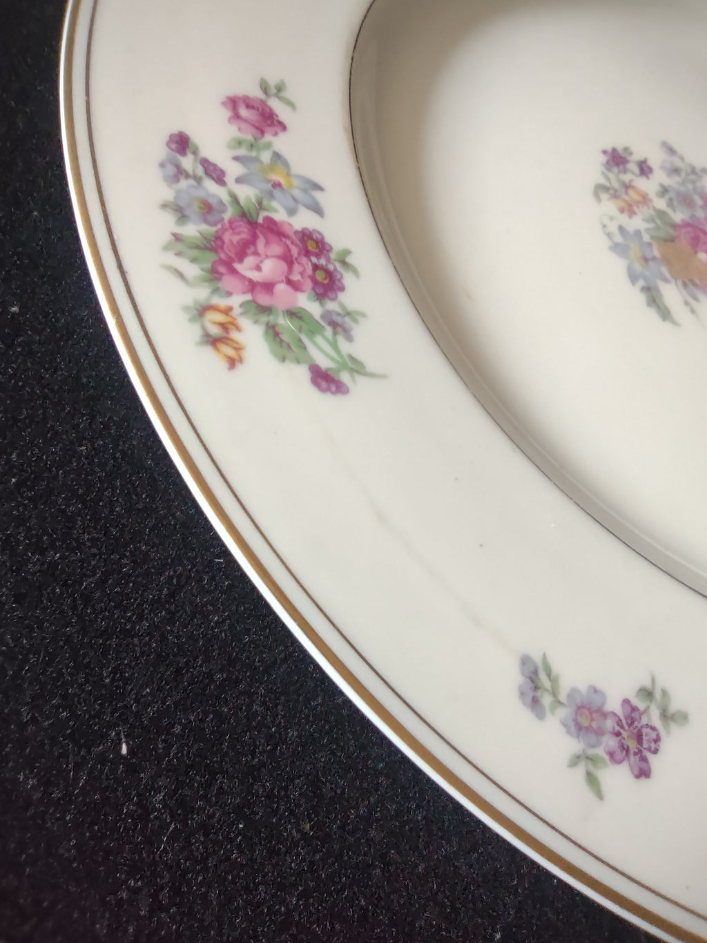 Vintage Theodore Haviland NY Arlington Dinner Plate 10.5" Pair [6806]