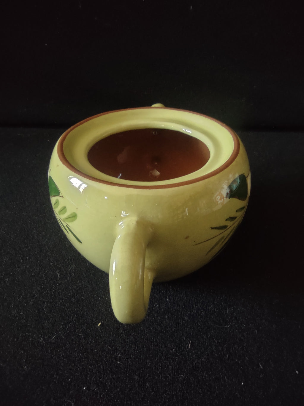Vintage Stangl Pottery Star Flower Dbl Handle Sugar Bowl No Lid [6807]