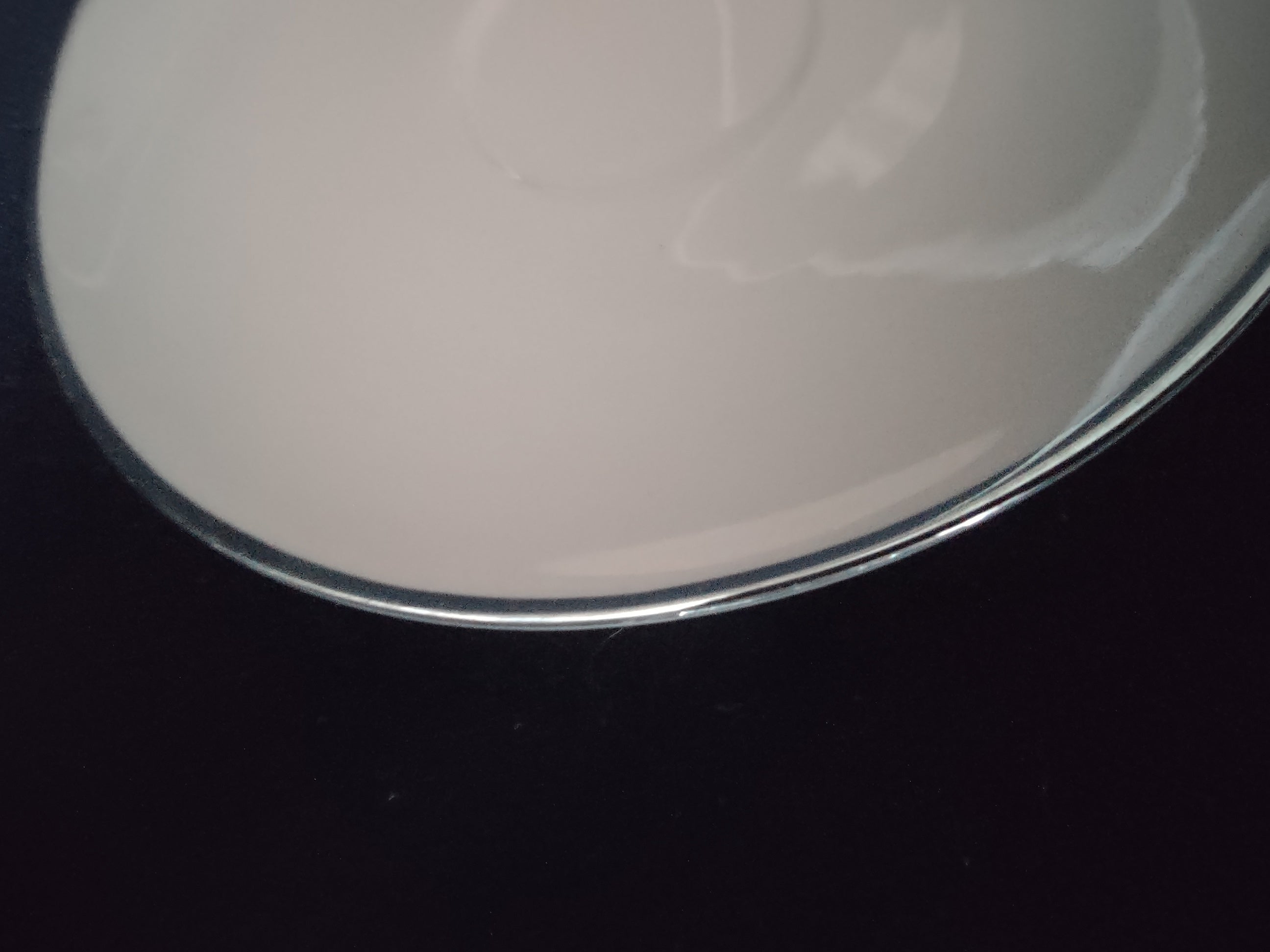 Vintage Franciscan Sandalwood Cup & Saucer Set Platinum Rim [6809]