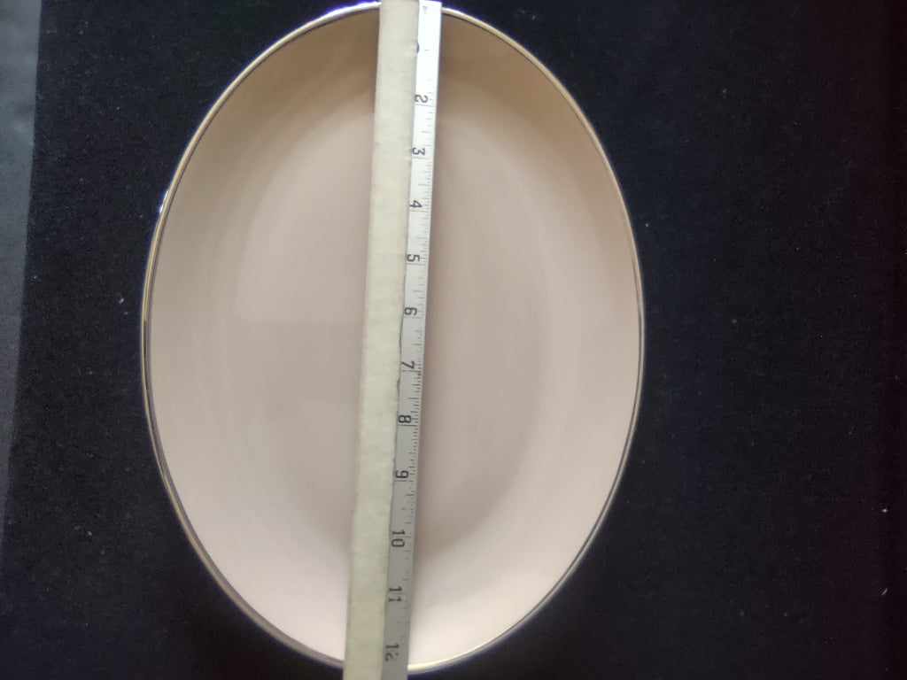 Vintage Franciscan Fine China Sandalwood Oval Platter 12" [6811]
