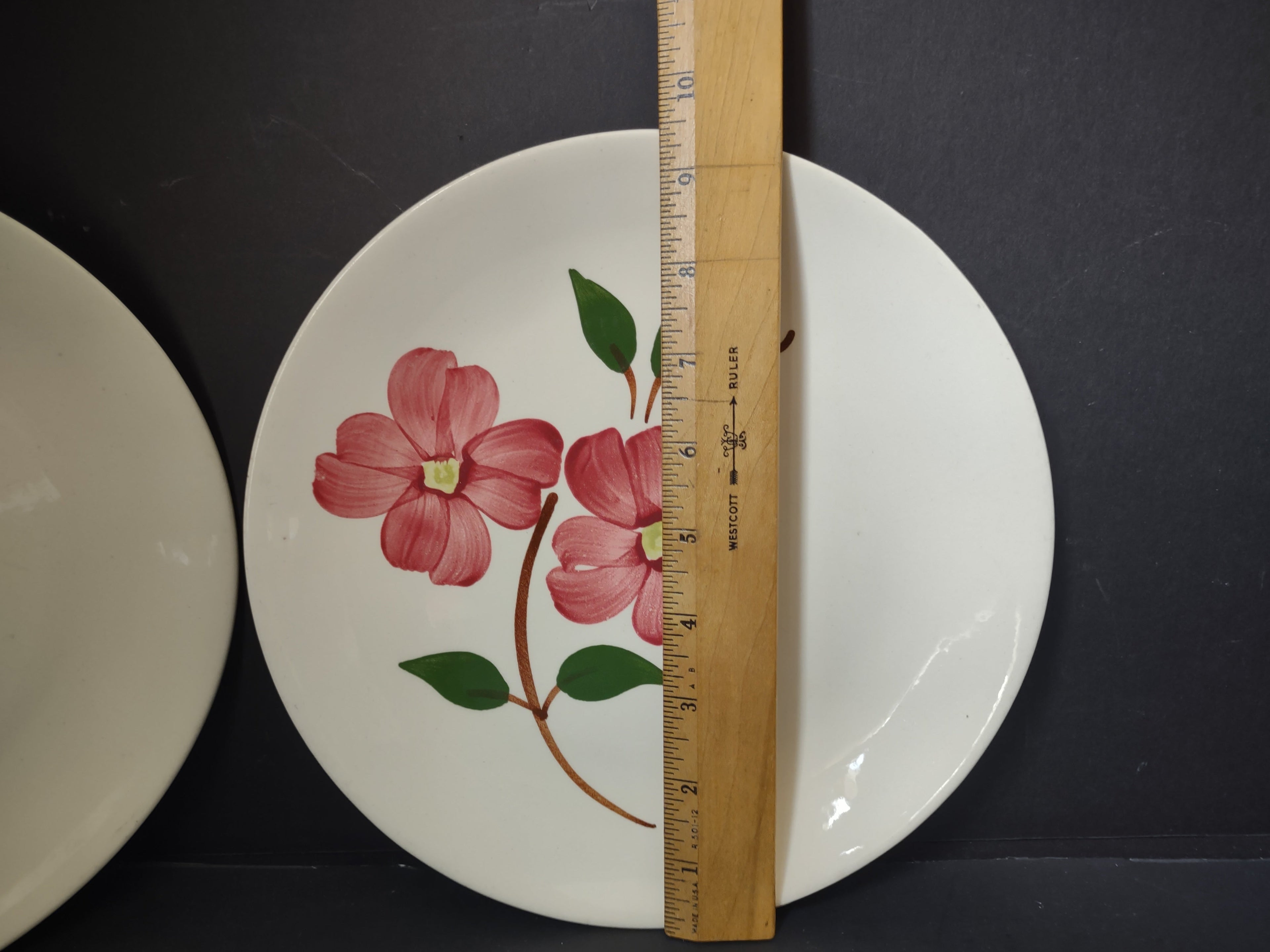 Backstamp: Blue Ridge Southern Potteries, Hand Painted Underglaze, Detergent Proof, Oven Safe