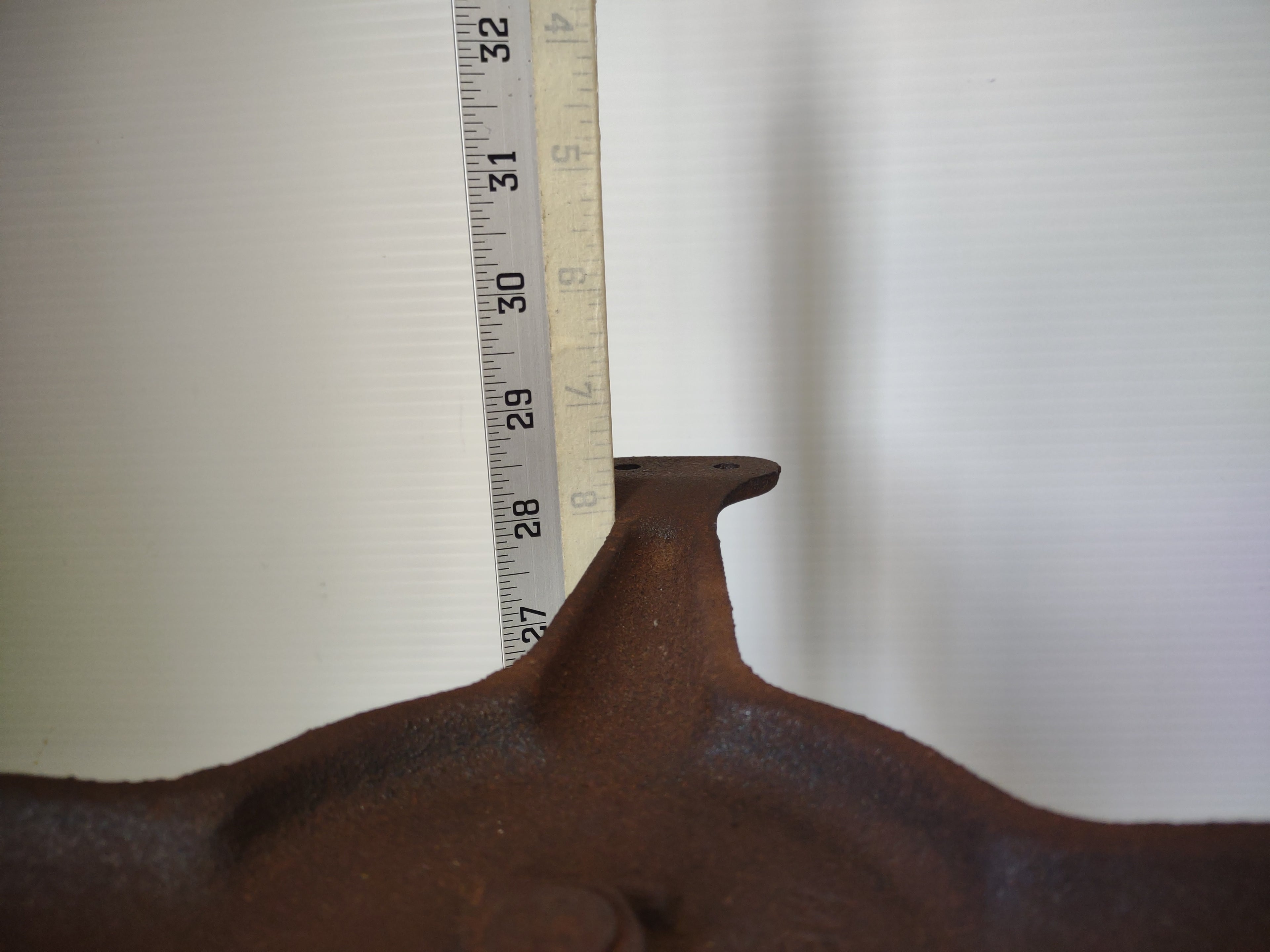 Vintage Metal Table Leg Tripod Base Mexico [6819]