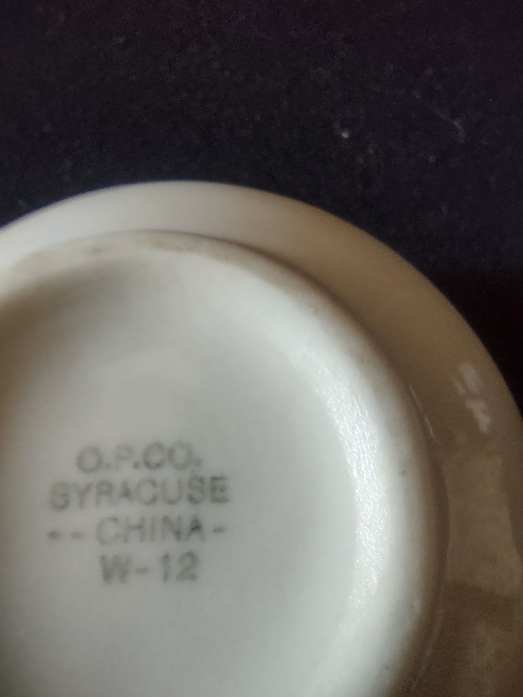 Cup and saucer set additional view