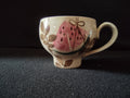 Vintage Red Wing Hand Painted Tampico Cup USA - top-down view showing interior