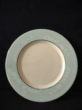 Vintage Nancy Prentiss Foxhall Blue Wheat Platinum Dinner Plate [6895]