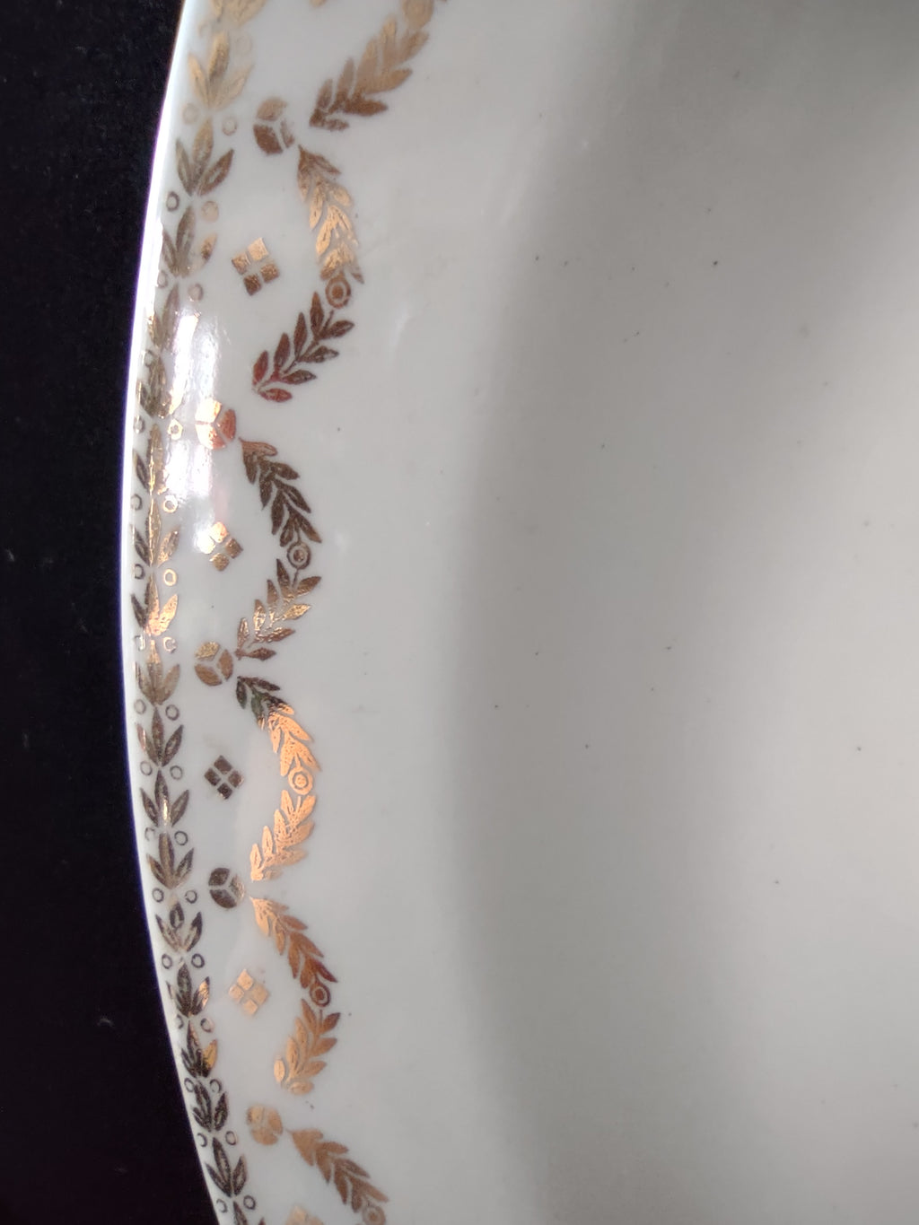 Vintage Cosmopolitan Dinnerware Diana Pink Daisy 23K Gold Plate [6892]