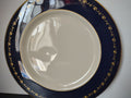 Vintage Gotham Baronim Cobalt Blue & Gold Vine Plate [6888]