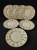 Vintage Lamberton China Vogue Floral Plate Set of 8 [6903] - backstamp showing Lamberton China Vogue mark