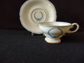 Full view of cup and saucer set together