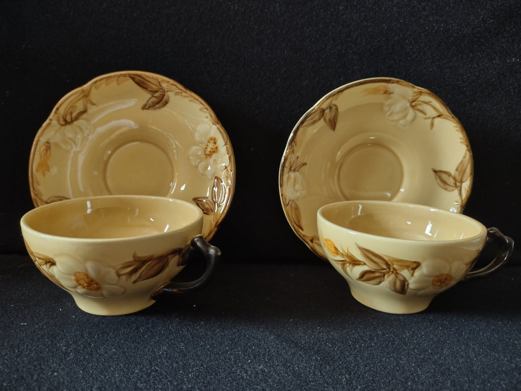 Franciscan Earthenware backstamp on saucer and cup bottom