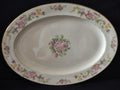 Vintage Lamberton China Dolly Madison Oval Serving Platter Grey Stamp [6915]