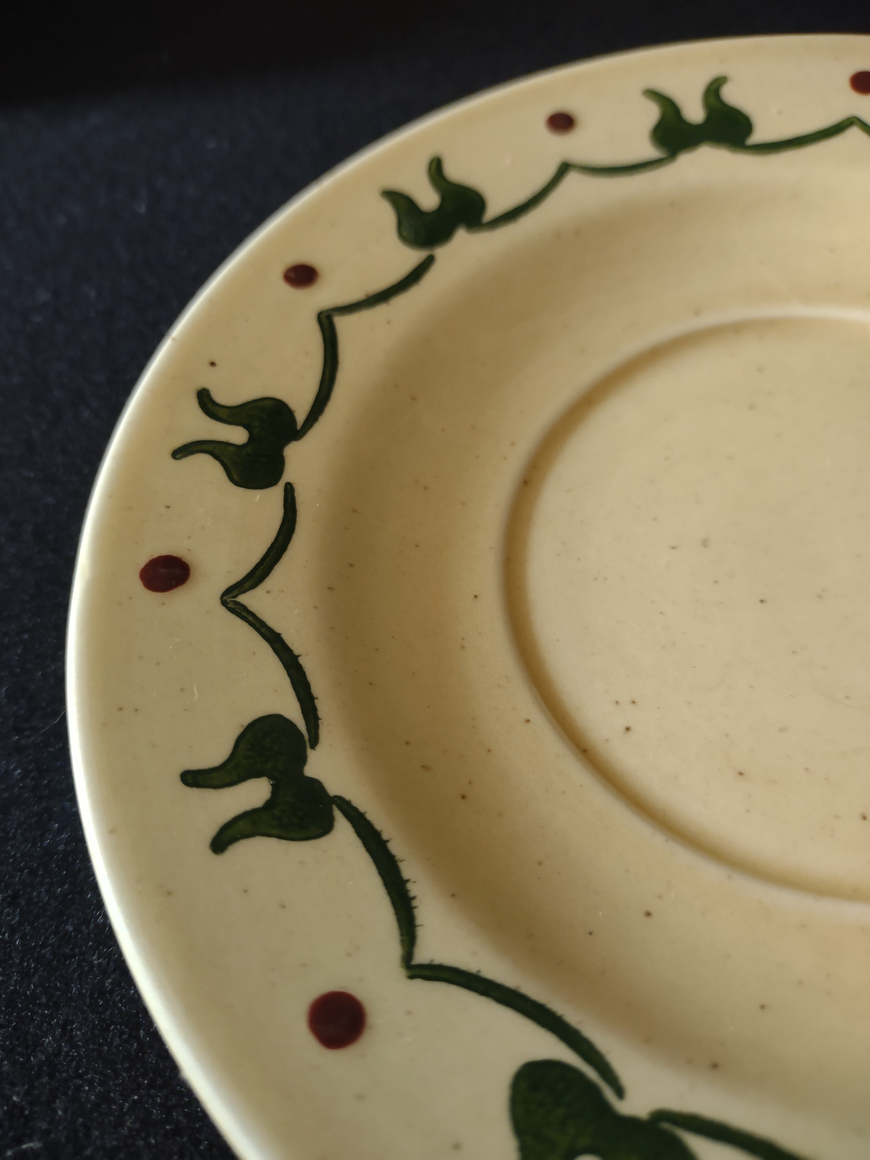 Metlox Poppytrail cup and saucer additional view