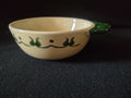 Metlox Homestead Provincial handled bowl interior folk scene